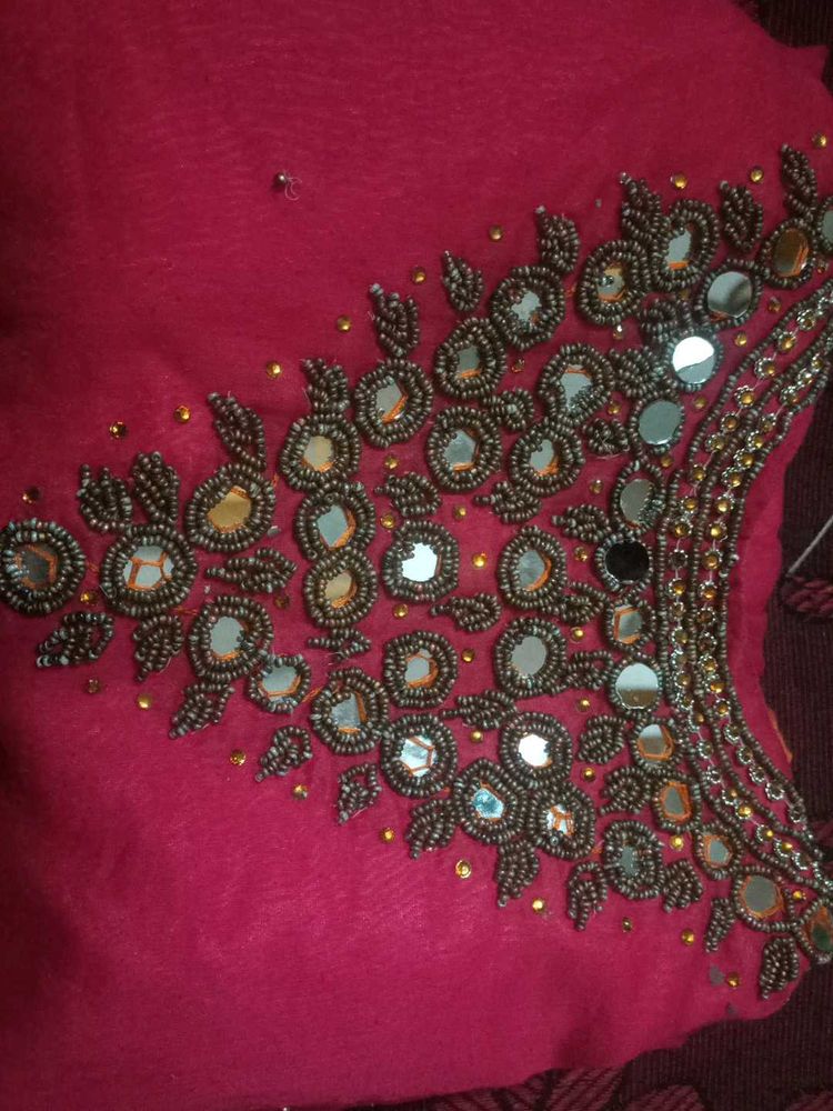 Embroidered Kurta Neck Design