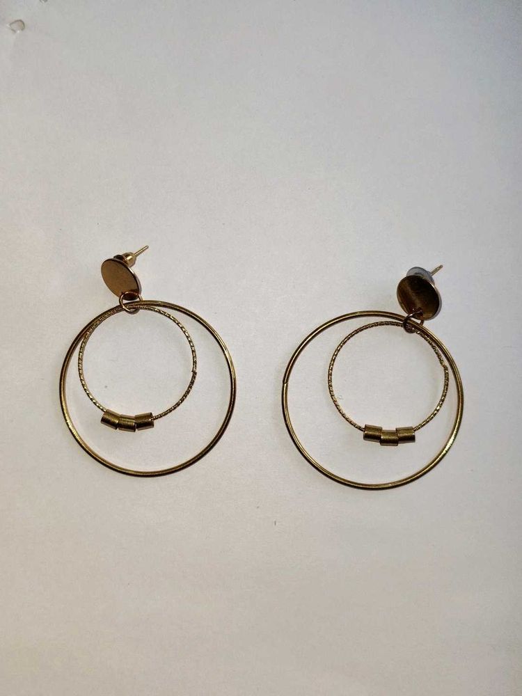 Hoop Drop Earrings