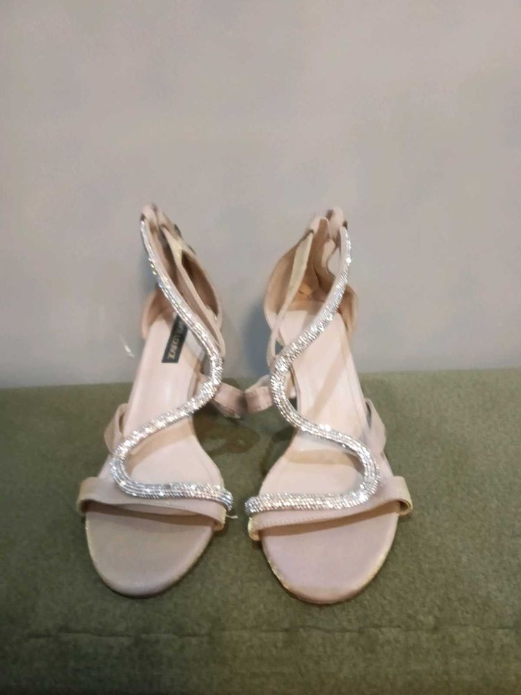 Elegant Rhinestone Heels