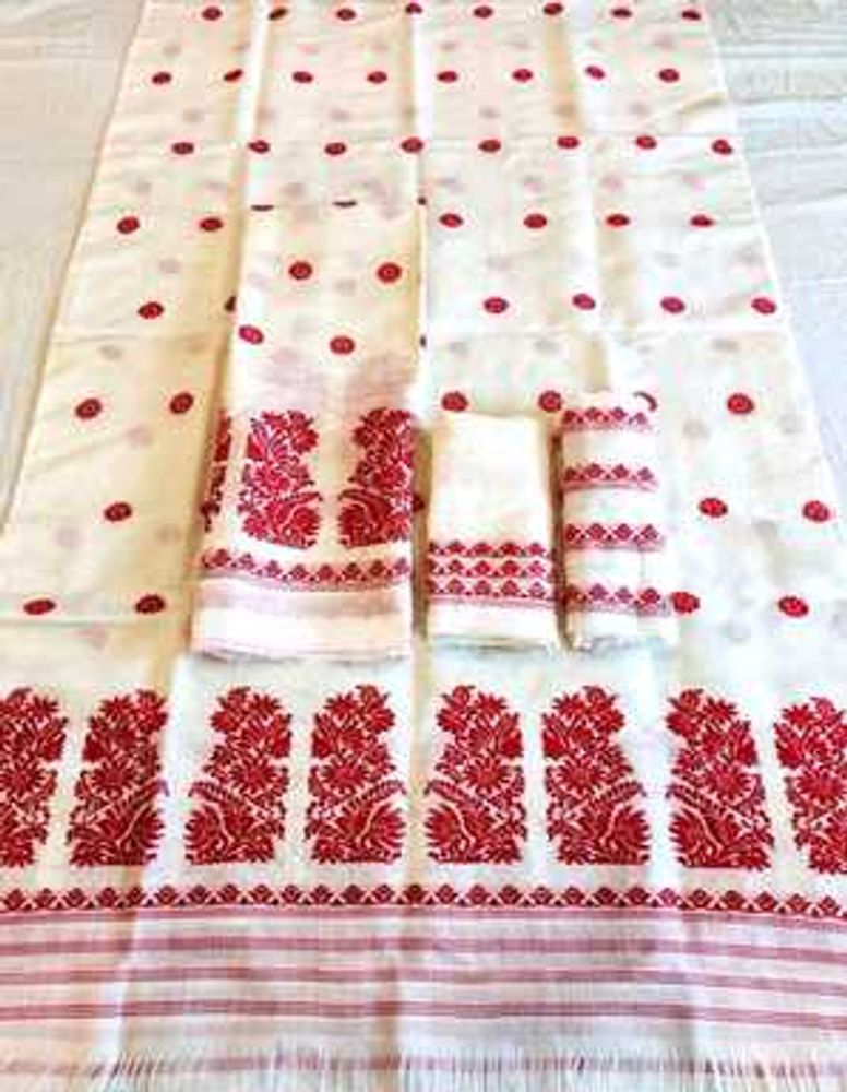 Assam Silk Mekhela Sador Set