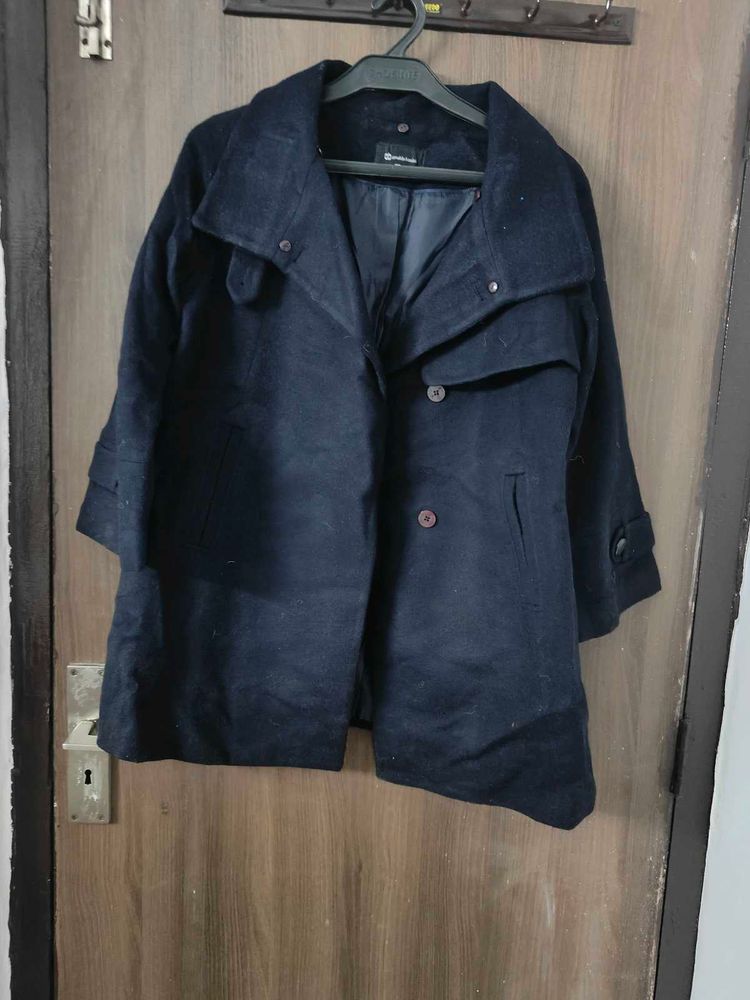 Stylish Dark Blue women Coat