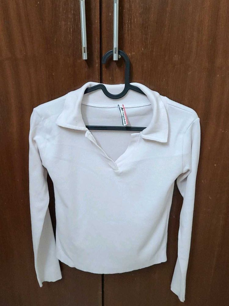 Polo Knitted Bodyfit Top