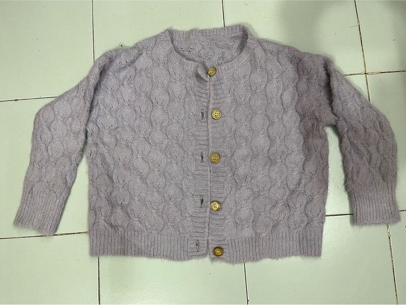 Lavender Chunky Sweater