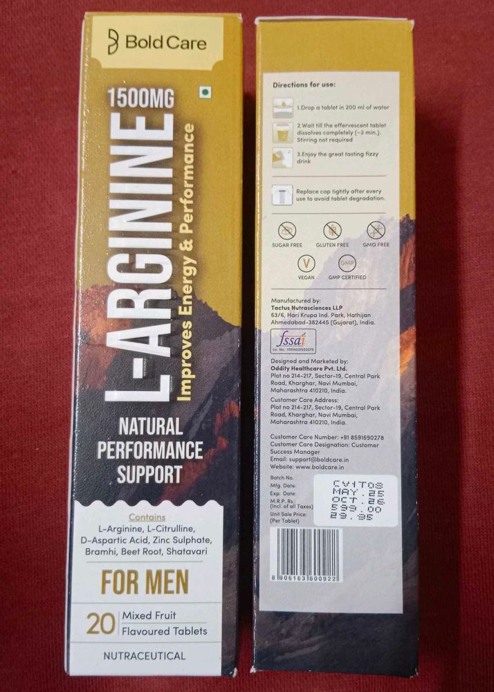 BoldCare / Bold Care L-Arginine