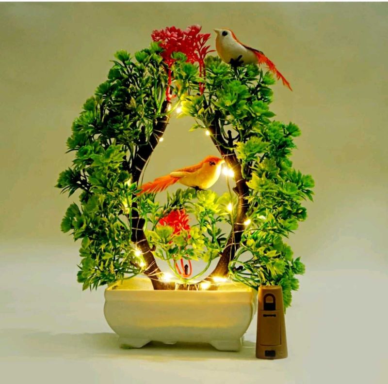 Bird &amp; Bonsai Night Light