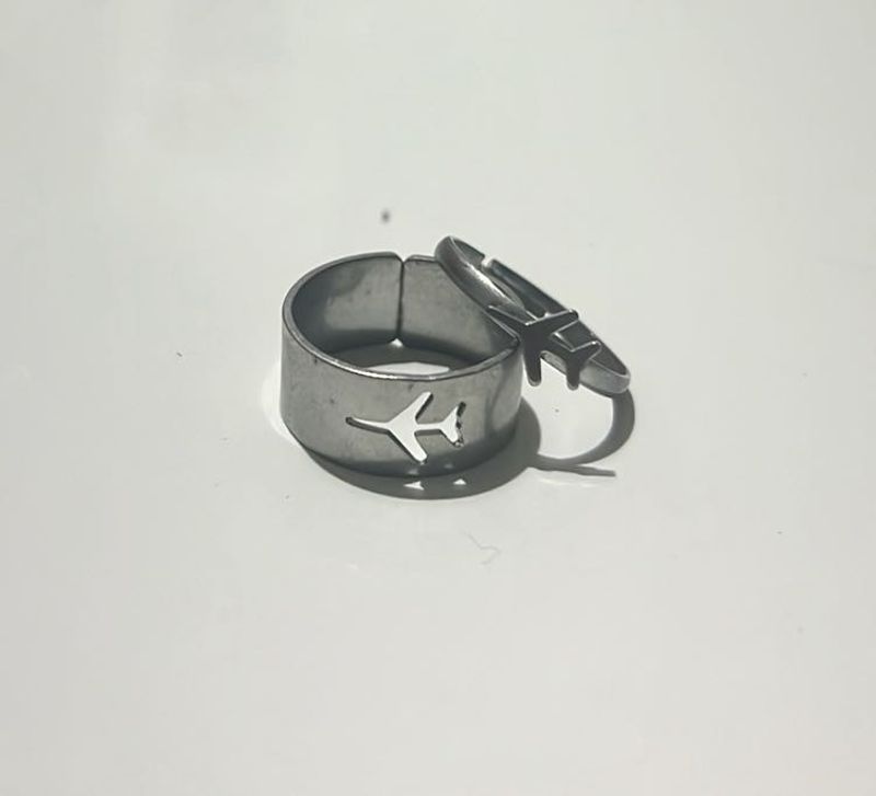 Airplane Couple Rings