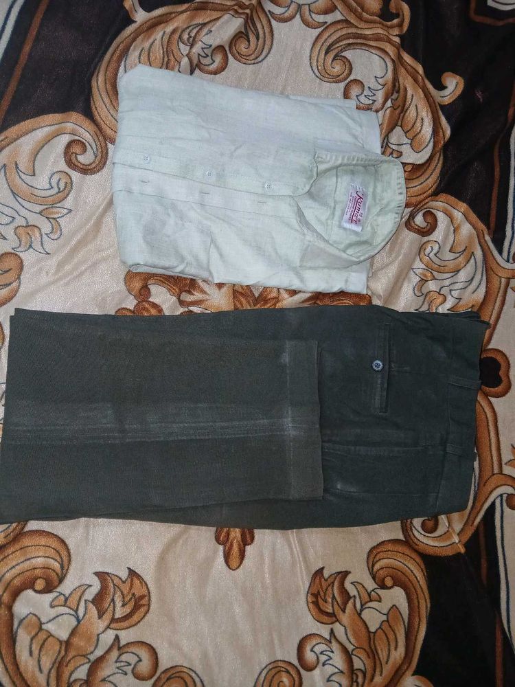 Vintage Shirt &amp; Pants Set
