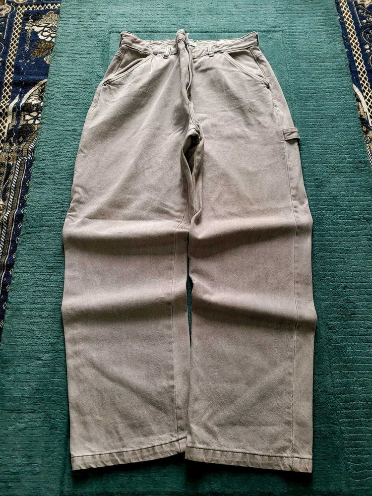 Bershka Grey Jeans