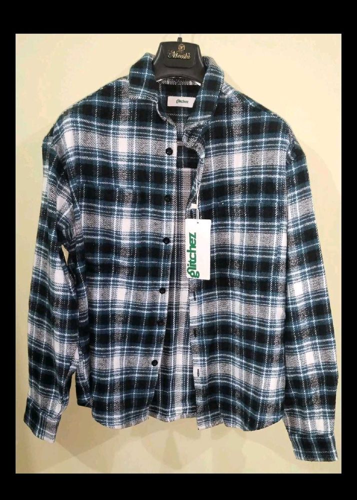 Glitchez Flannel shirt and Grey zudio Shir