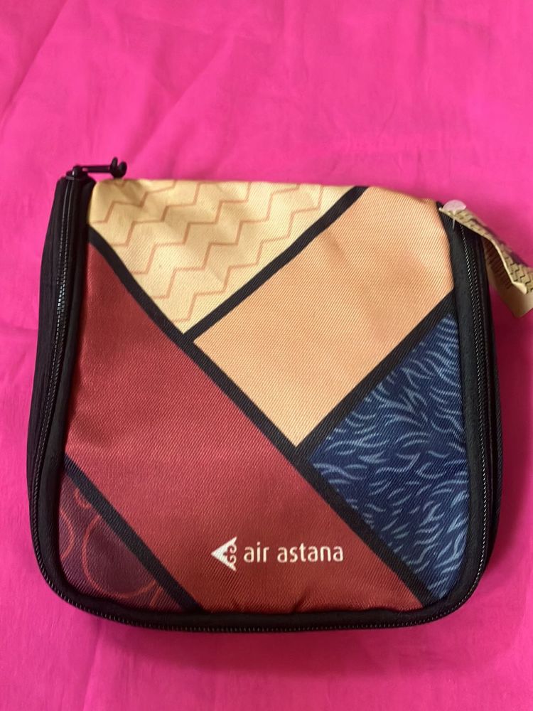 Air Astana Travel Pouch