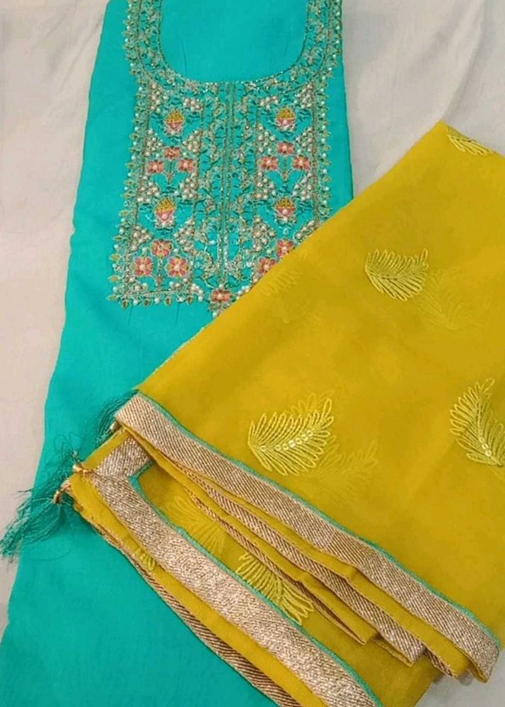 Embroidered Dress Material