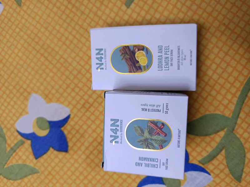 Nature4naturebeauty Day Face Cream And Serum Combo