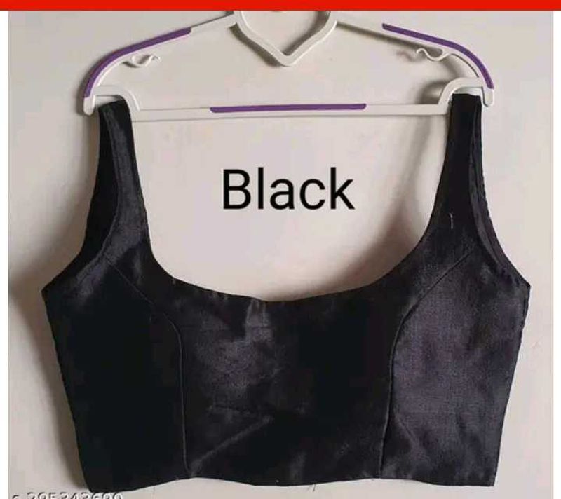Black Sleevless Blouse