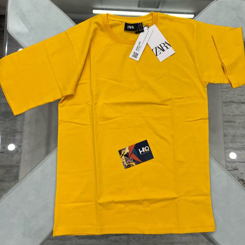 ZARA PLAIN TSHIRT L SIZE