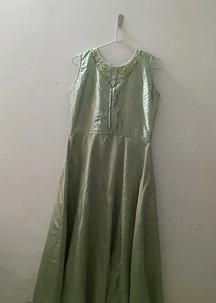 Green Long Gown