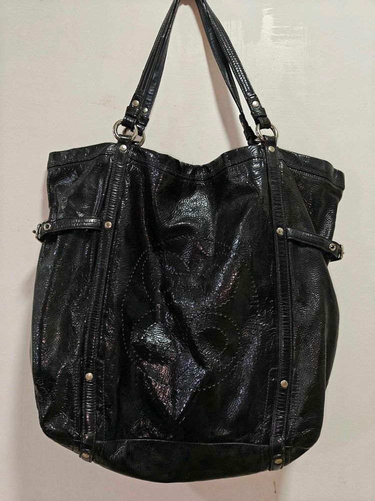 Coach Audrey Patent Leather Tote