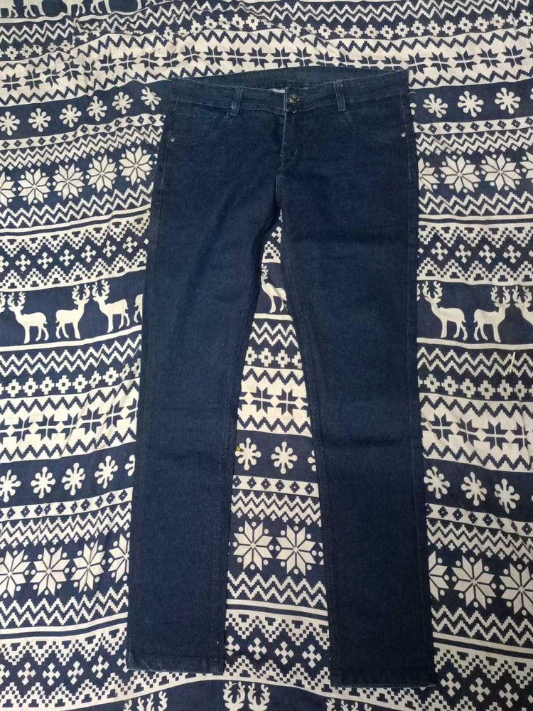 Dark Wash Denim Jeans