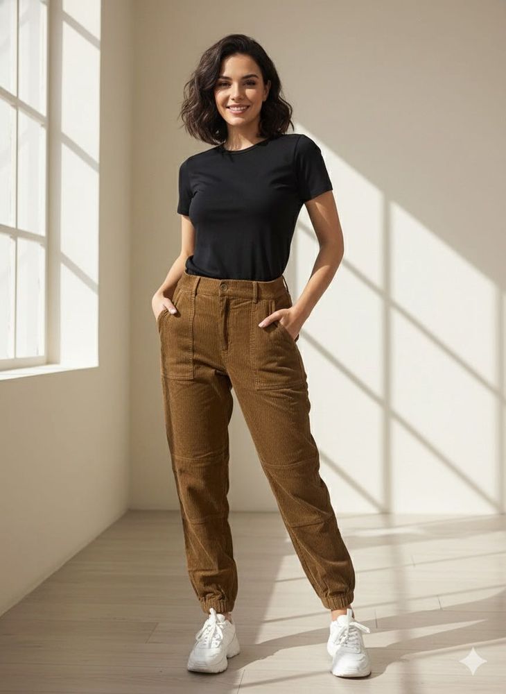 Brown Corduroy Pants