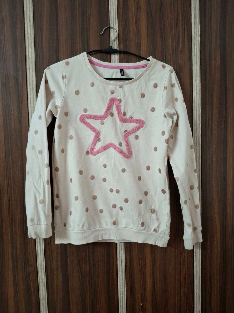 Beige Sweatshirt