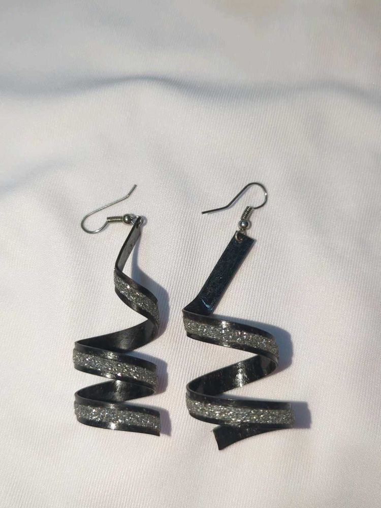 Spiral Dangle Earrings