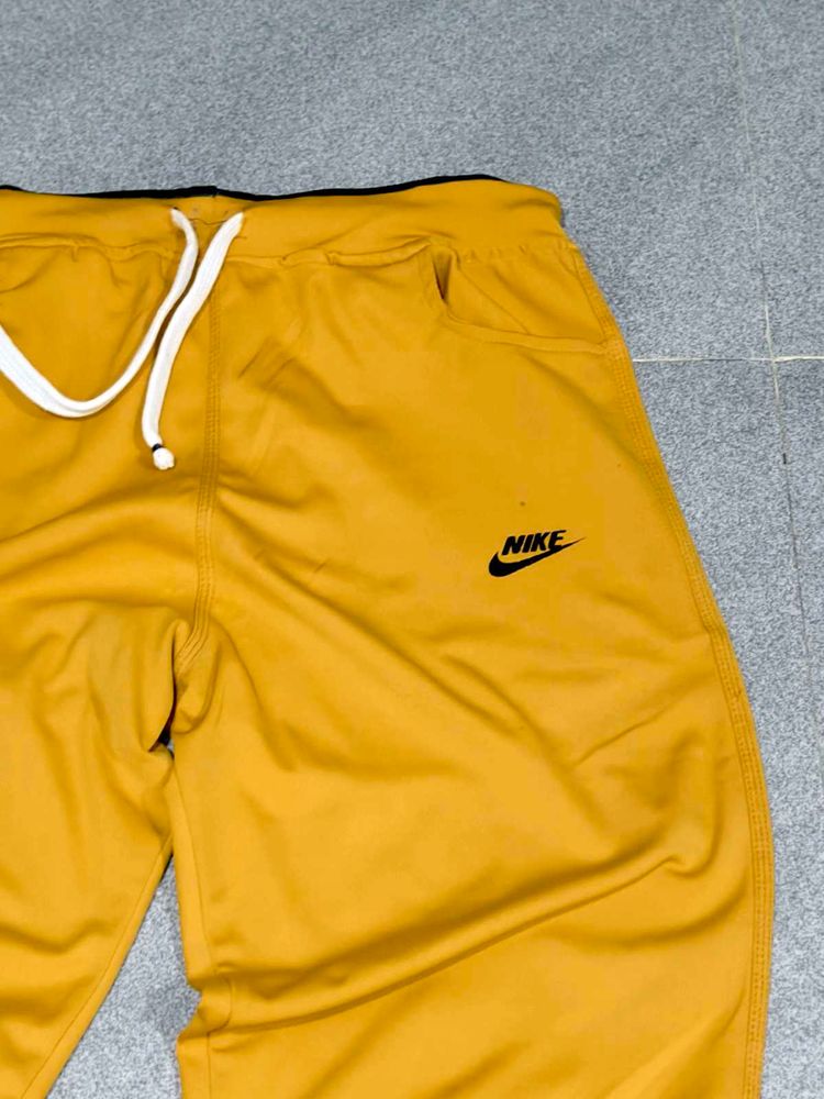 Nike Yellow Track Pants