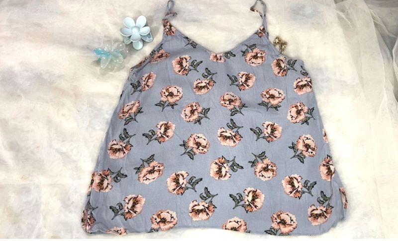 Floral Print Cami Top