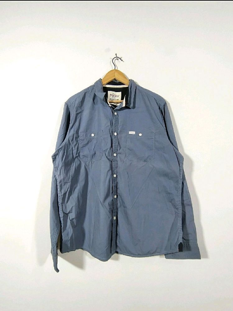 Sale 70% Off ( Men) Grey Roadster Shirt