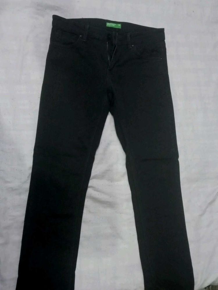 Benetton Black Jeans