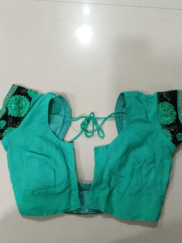 Mint Green Blouse