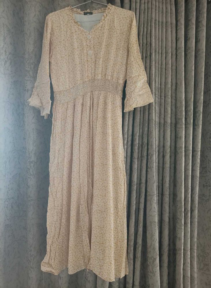 Floral Print Maxi Dress