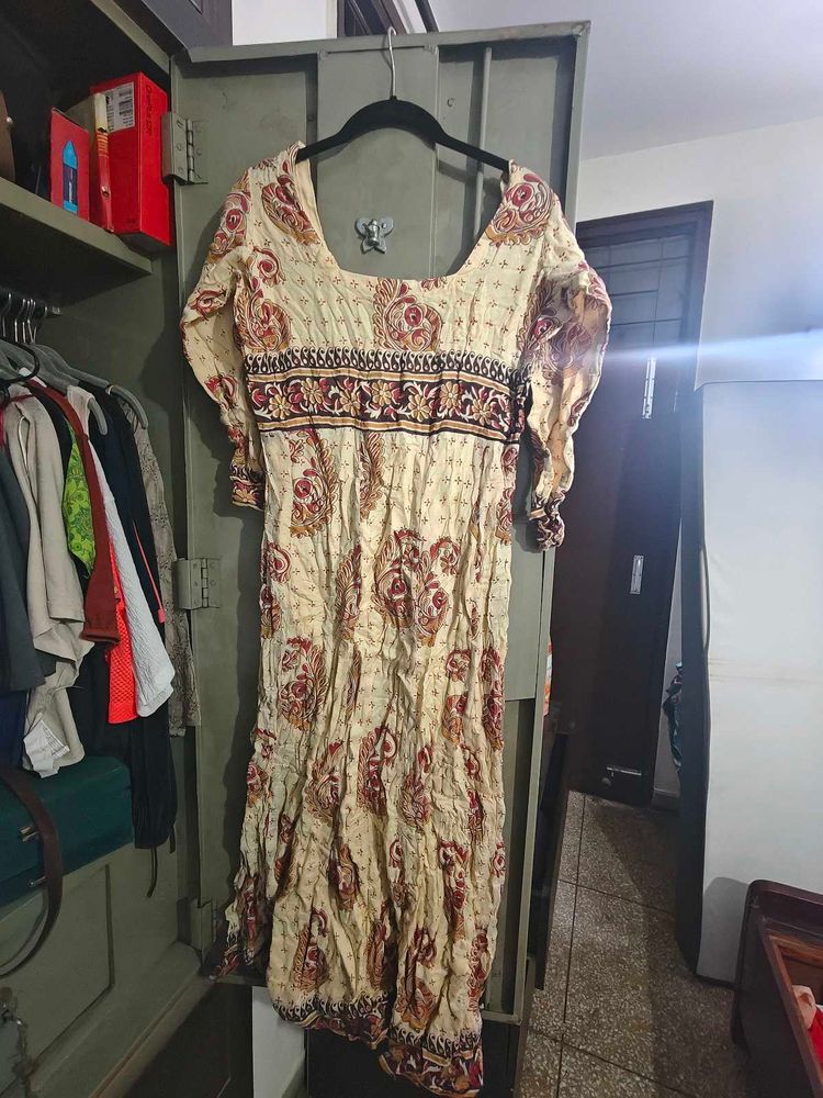 Boho Print Maxi Dress