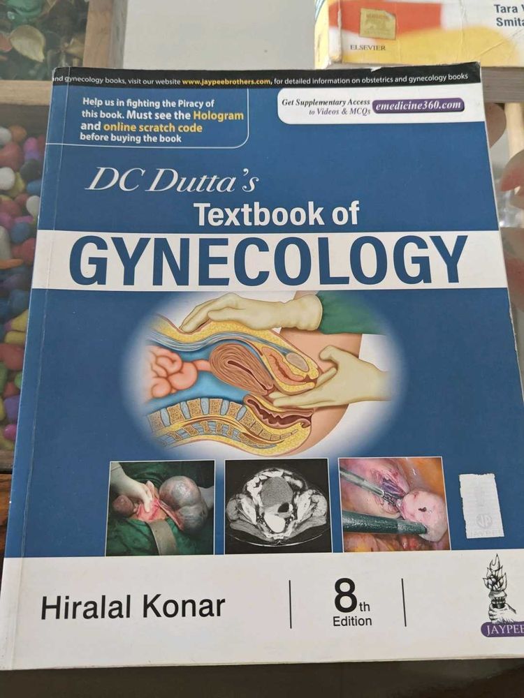 DC Dutta Gynecology Textbook