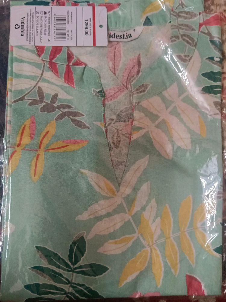 Pure Cotton Kurti