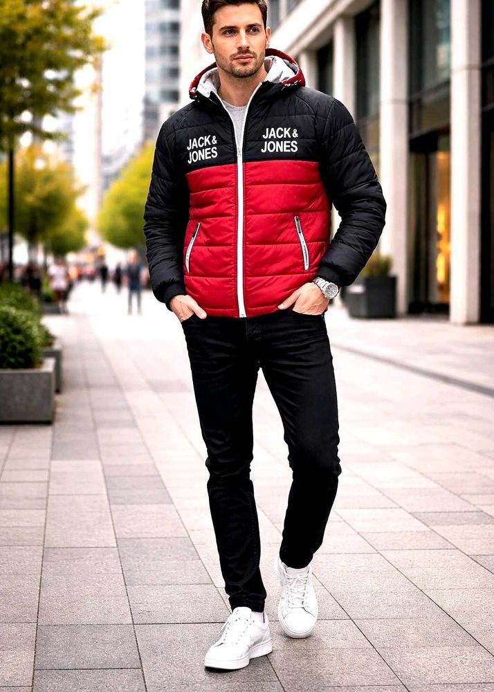 Jack &amp; Jones Stylish Puffer Jacket🧥
