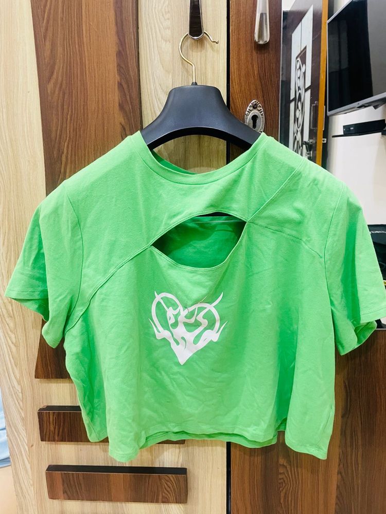 Green Graphic Tee