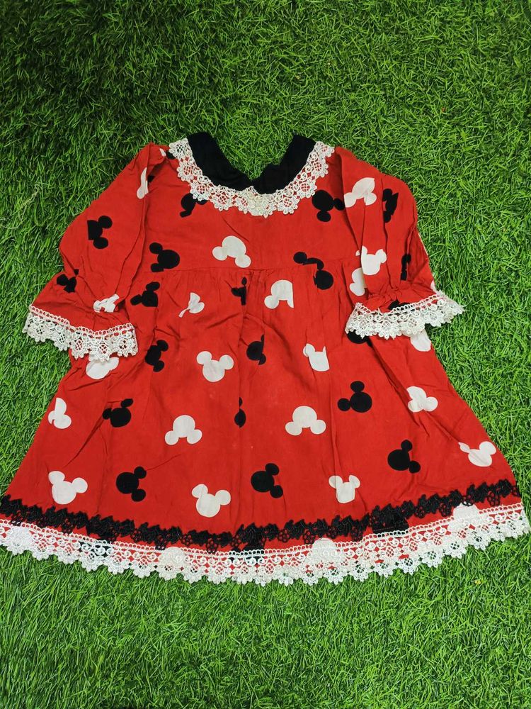 Cute Mickey Mouse Dress