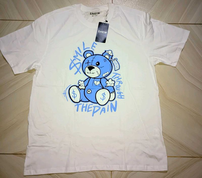 Shein Graphic Tee ,with 100% cotten XXL size