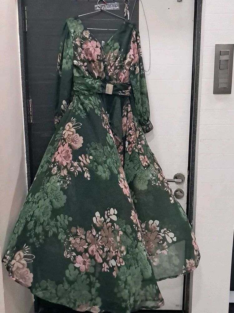 Floral Print Maxi Dress