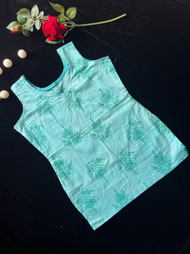 Leaf Print Kurta
