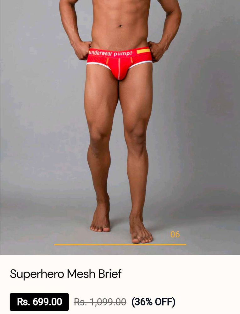 Red Superhero Brief