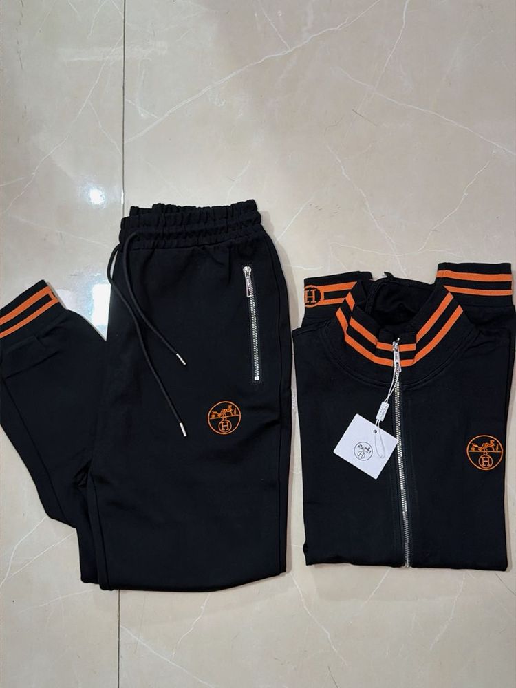Hermes Black Tracksuit Set