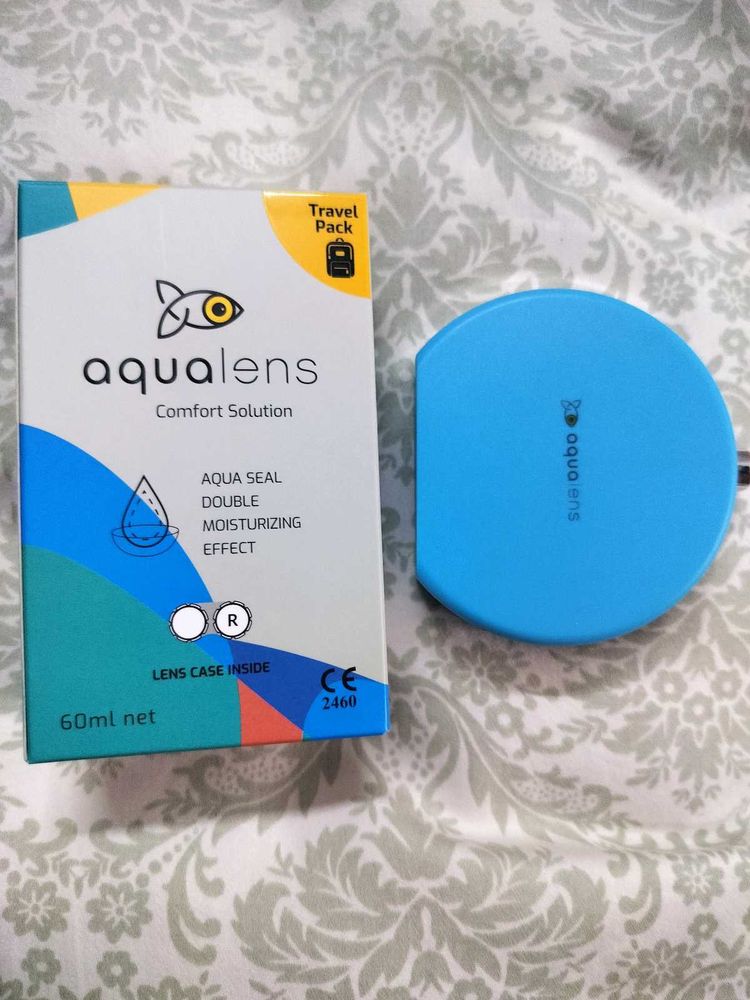 Aqualens Solution &amp; Travel Mirror Box