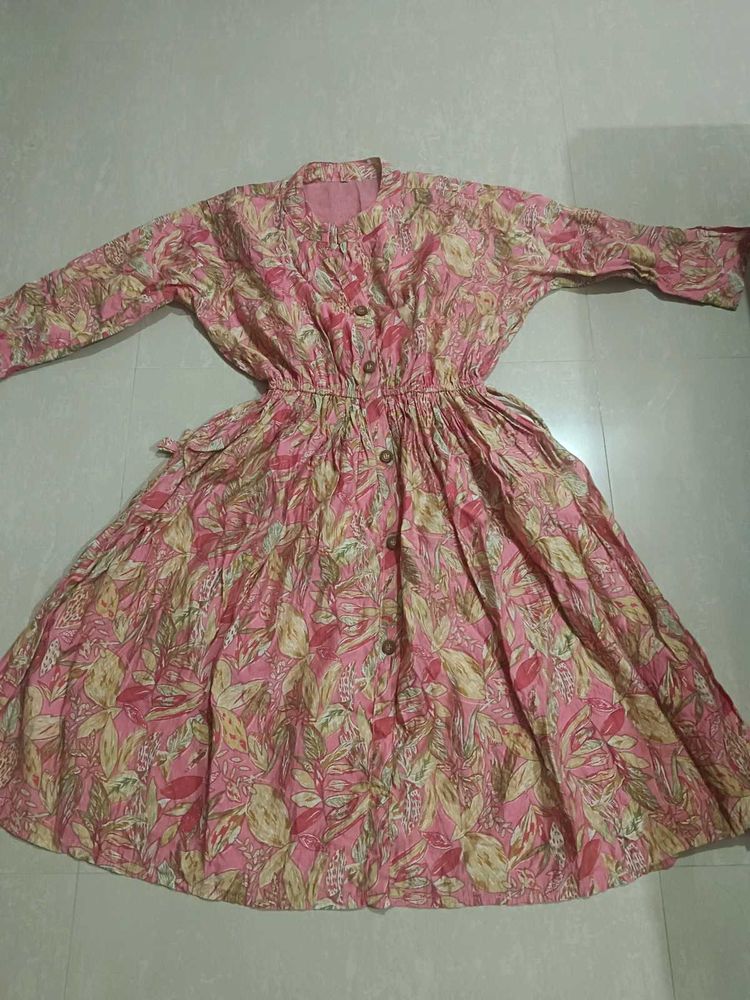Western Knee Length Dress