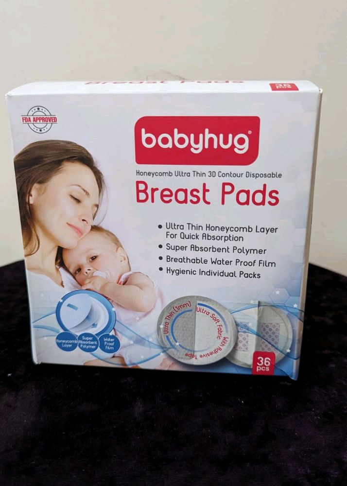 BabyHug Disposable Breast Pads-36 Pcs
