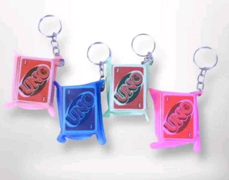 Mini UNO Cards (4Pc) Random Colour