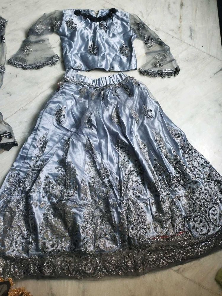 Elegant baby Lehenga Choli Set