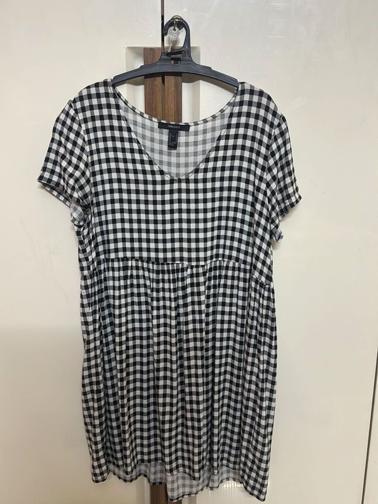 Forever 21 Gingham Dress