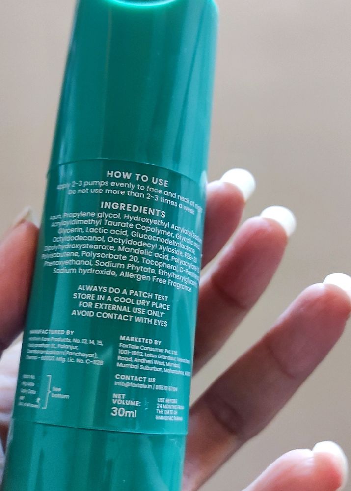 Foxtale Overnight Glow Serum