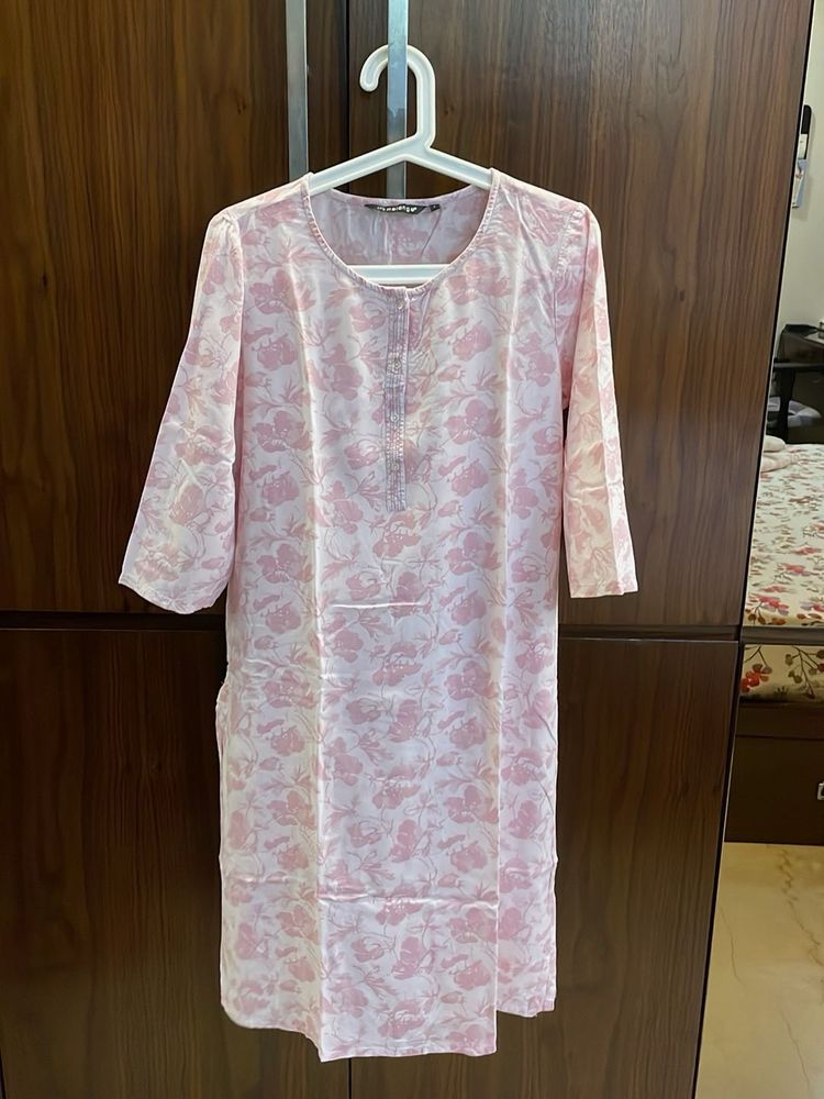 Floral Print Tunic Top