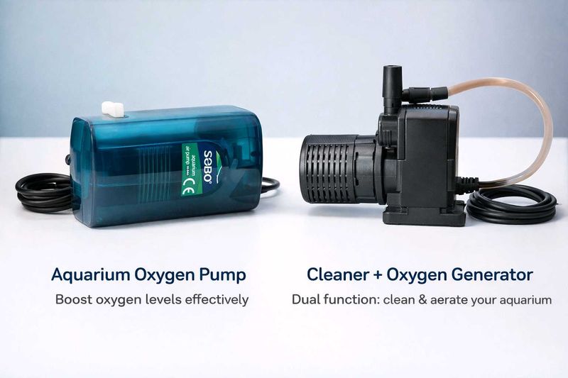 AQUARIUM FILTER (2 OXYGEN machine +  CLEANER)